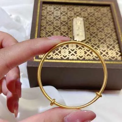 سوار مخصص للأطفال عيار 24 قيراط حقيقي 24k Real Gold Adjustable Baby Bracelet Personalized Baby