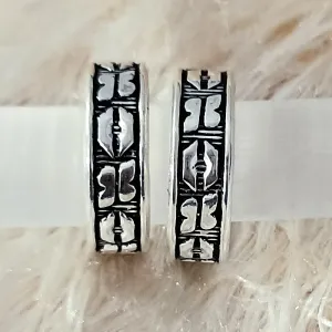 925 Silver Adjustable Toe Rings Pair (Design 104)