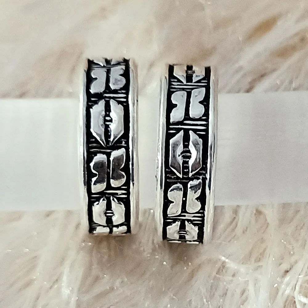 925 Silver Adjustable Toe Rings Pair (Design 104)