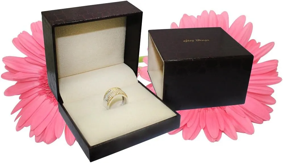 Black Diamond engagement rings for women 3/4 carat tw 14K White Gold Finish