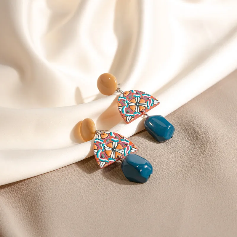 Just Lil Things Multi Color Drop Earrings JLT12646