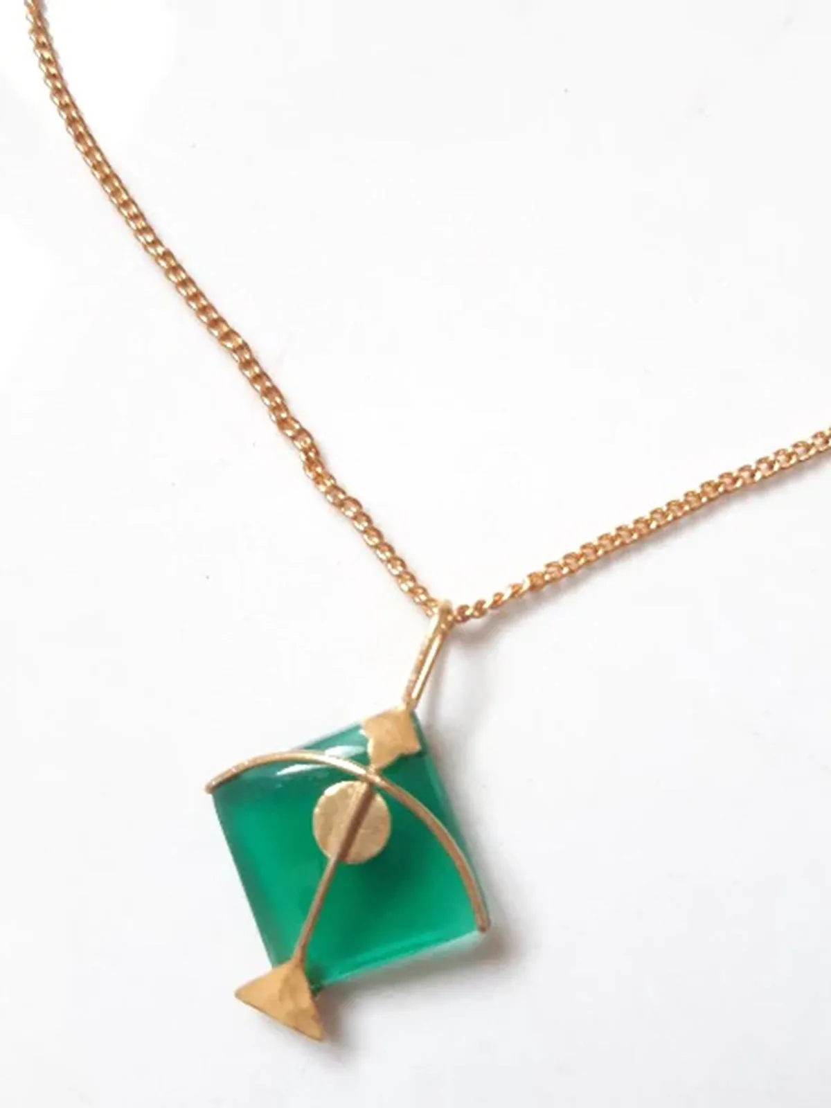 PATANG Green Onyx Pendant