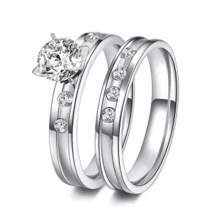 Silver Promise rings for her