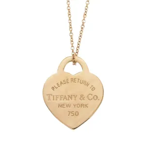 Tiffany & Co. Return to Tiffany 18K Heart Tag Pendant