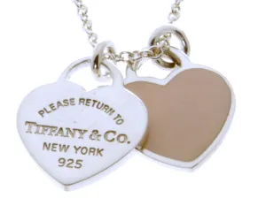 Tiffany & Co. Return to Tiffany Double Heart Tag Pendant