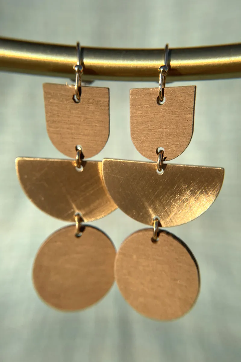 Triple Dip Earrings