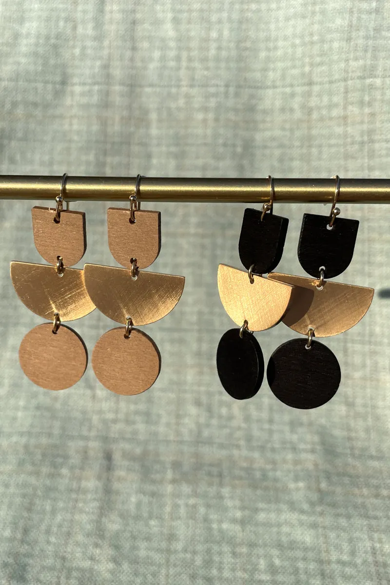 Triple Dip Earrings