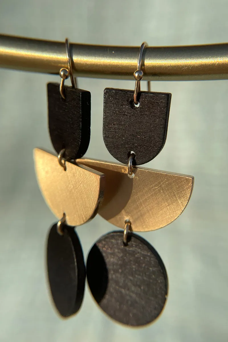 Triple Dip Earrings